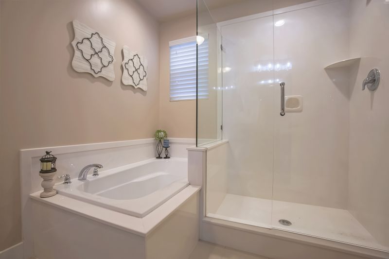 Minimalist White Tub